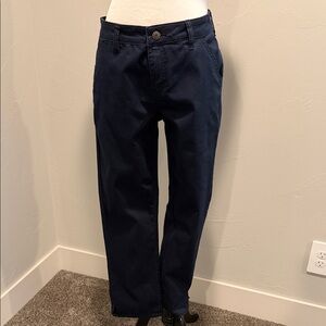 Like new condition, ladies navy blue pants.